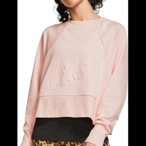 Nike Dri-Fit Light Grey Workout Pullover